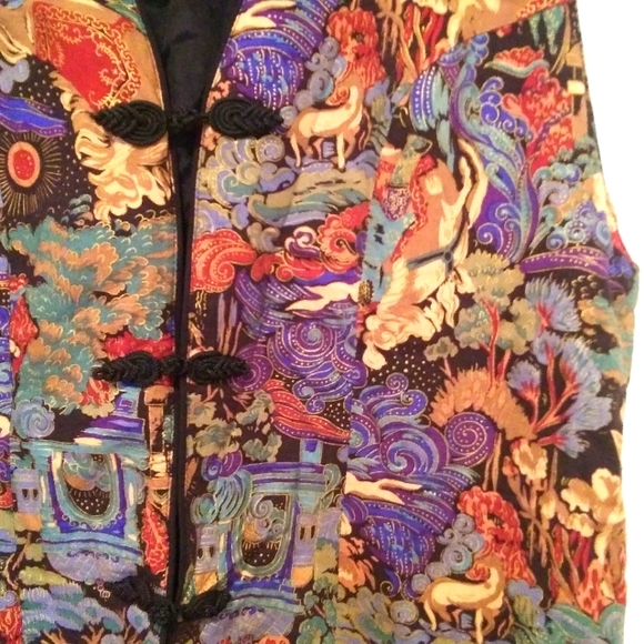 Vintage long vest size L - Picture 6 of 6